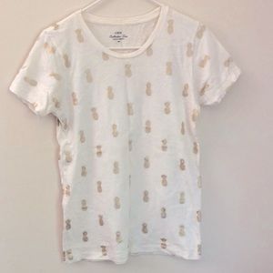 J.Crew Pineapple Tee